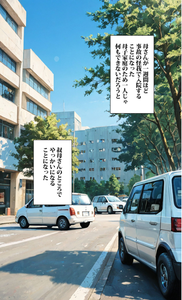 一週間叔母さんと二人きりで住むことになったんだけど叔母さんは裸族だった モザイク版 東京漫画研究所 あいラビ サンプル画像