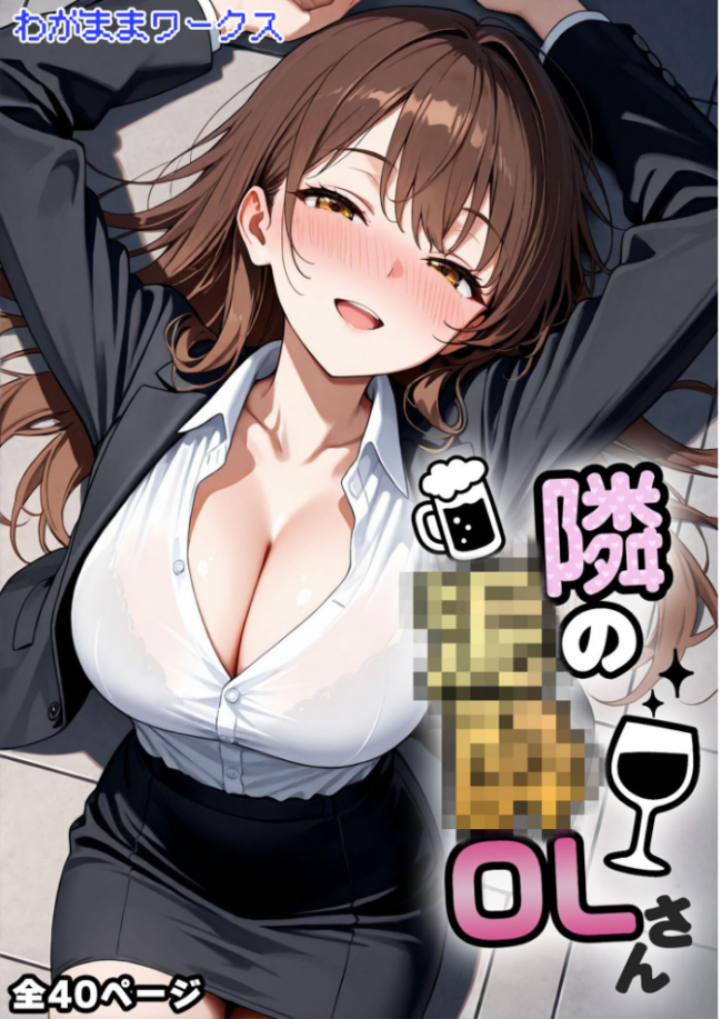 隣の泥●OLさん モザイク版 わがままワークス あいラビ サンプル画像
