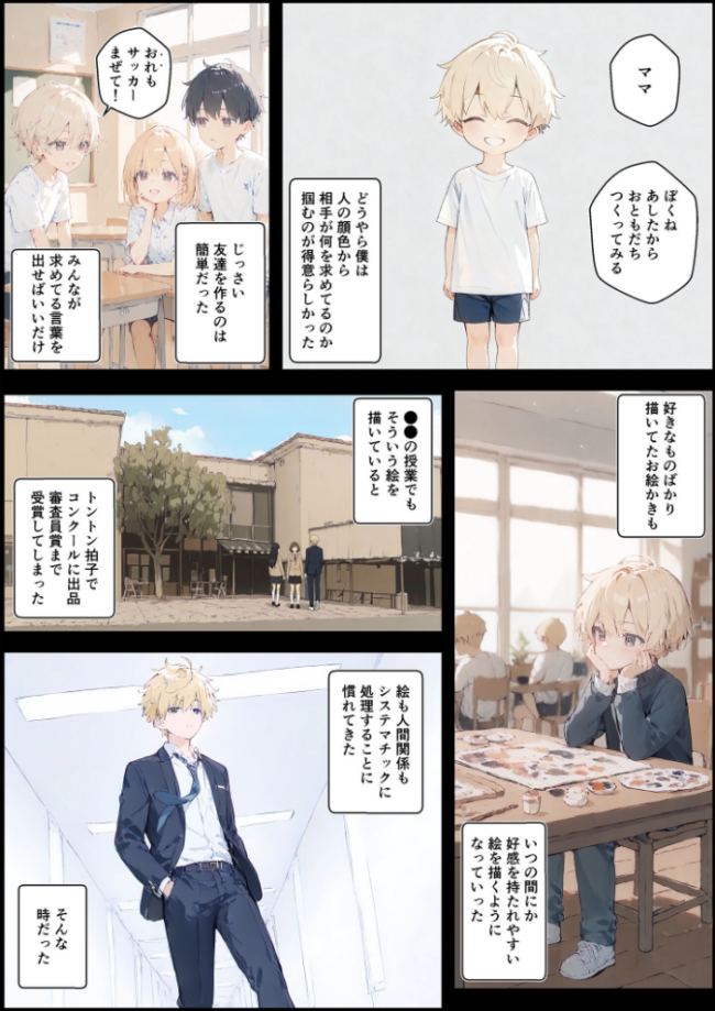 君と僕の額縁 モザイク版 初恋ラボ あいラビ サンプル画像