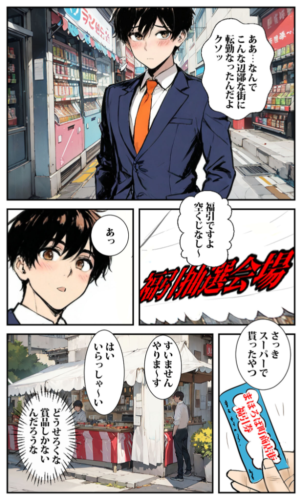商店街の福引き引いたら人妻が当たった モザイク版 東京漫画研究所 あいラビ サンプル画像