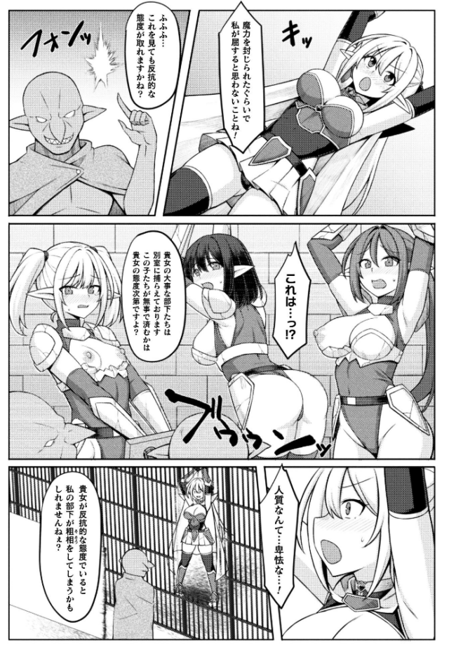 姫騎士陵● 〜陥落の監獄〜【単話】  ジンクロウ サンプル画像