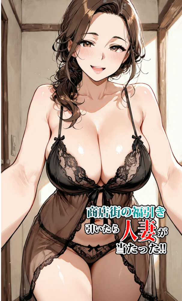 商店街の福引き引いたら人妻が当たった モザイク版 東京漫画研究所 あいラビ サンプル画像