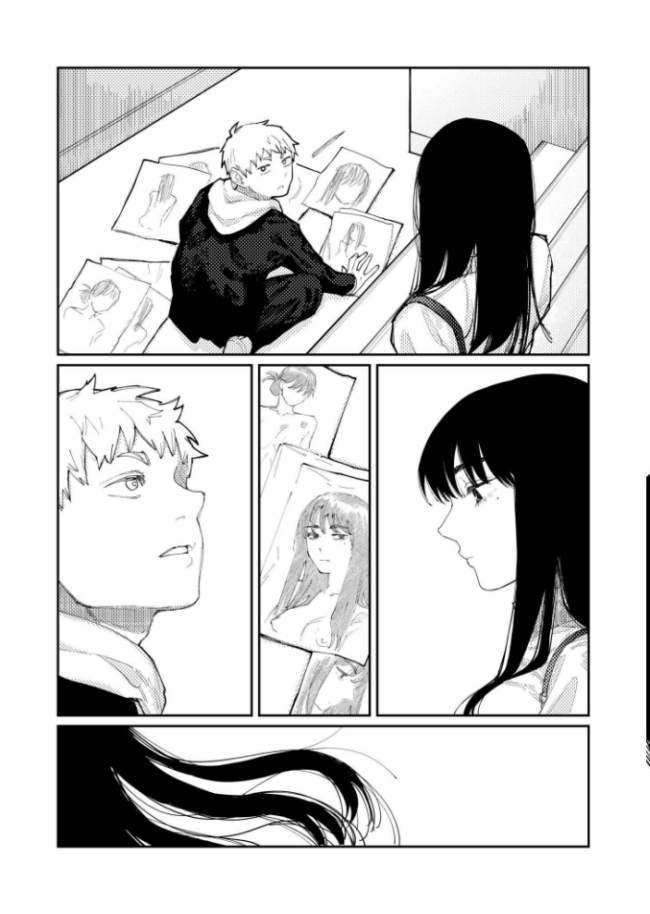 君の絵を描く  ひげた COMIC快艶編集部 サンプル画像