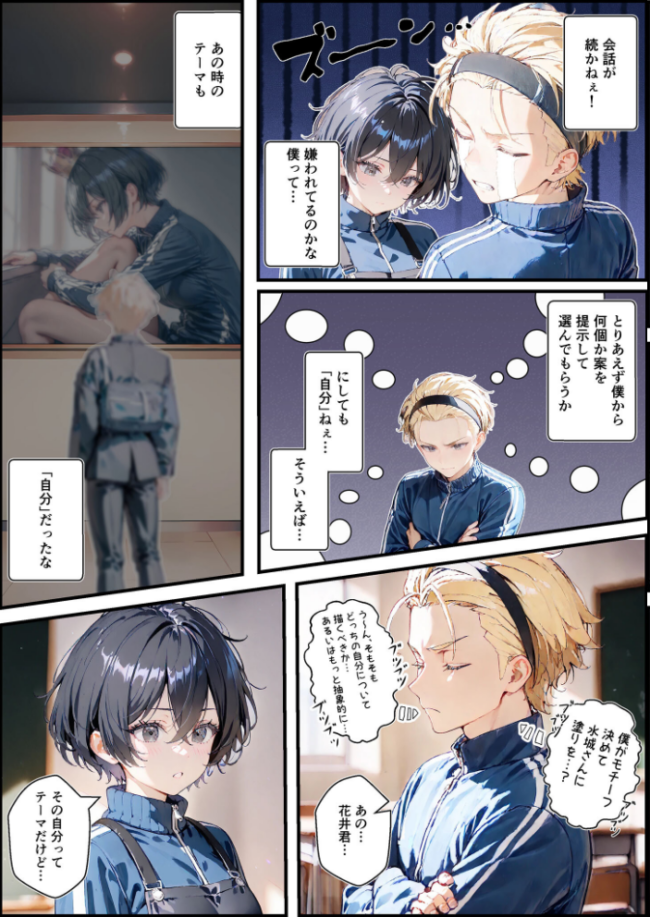 君と僕の額縁 モザイク版 初恋ラボ あいラビ サンプル画像