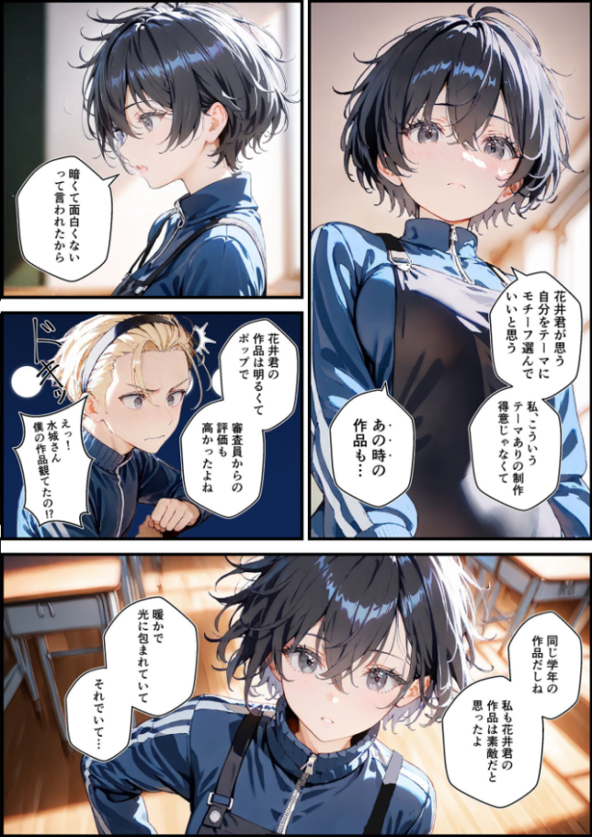 君と僕の額縁 モザイク版 初恋ラボ あいラビ サンプル画像