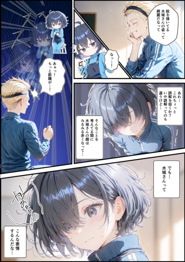 君と僕の額縁 モザイク版 初恋ラボ あいラビ サンプル画像