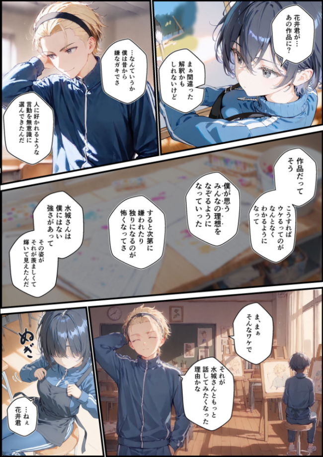 君と僕の額縁 モザイク版 初恋ラボ あいラビ サンプル画像