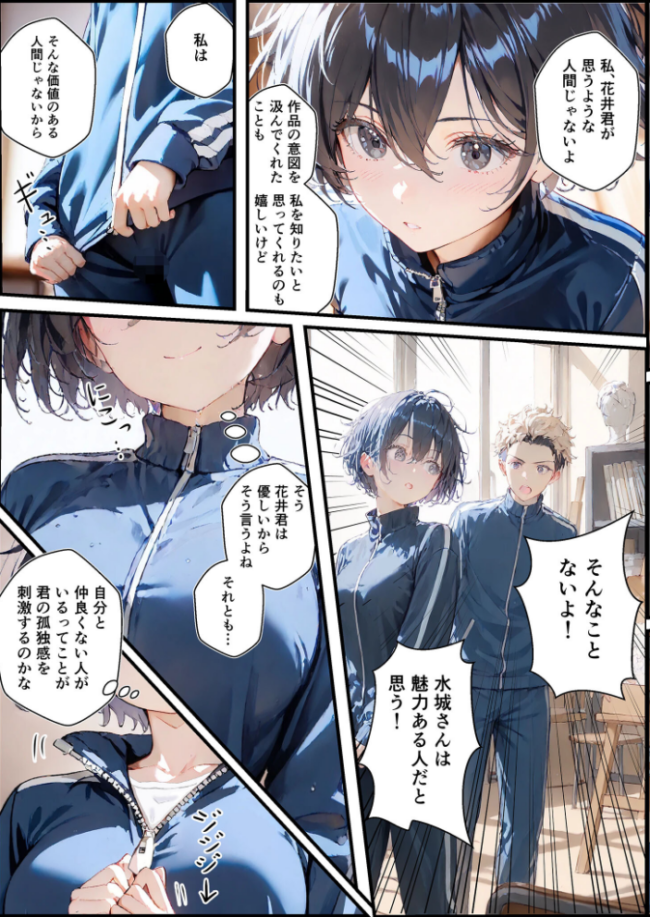 君と僕の額縁 モザイク版 初恋ラボ あいラビ サンプル画像