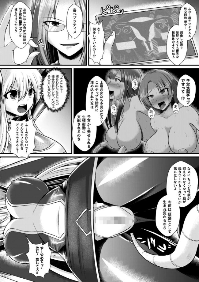 夜の女閃光闘士ナイト・エクレール セレス龍 サンプル画像