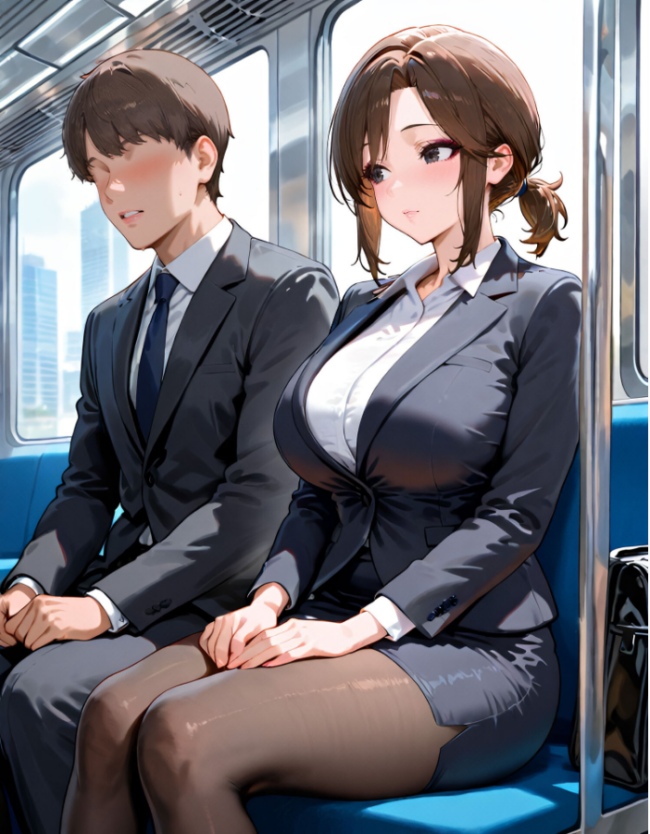 ムチムチ女上司 若手育性指導 出張編 モザイク版 万工房 あいラビ サンプル画像