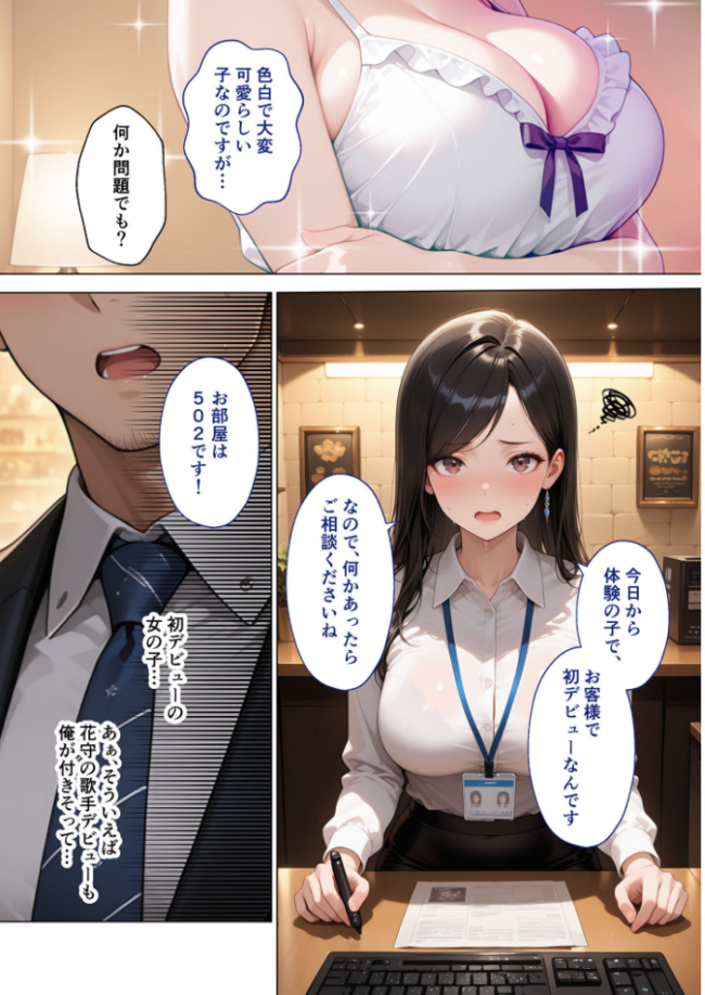マッチング型純愛風俗店「レッドリンク」 第11話 〜逃げた歌姫でも愛してくれますか?〜 モザイク版 ラビットフット サンプル画像