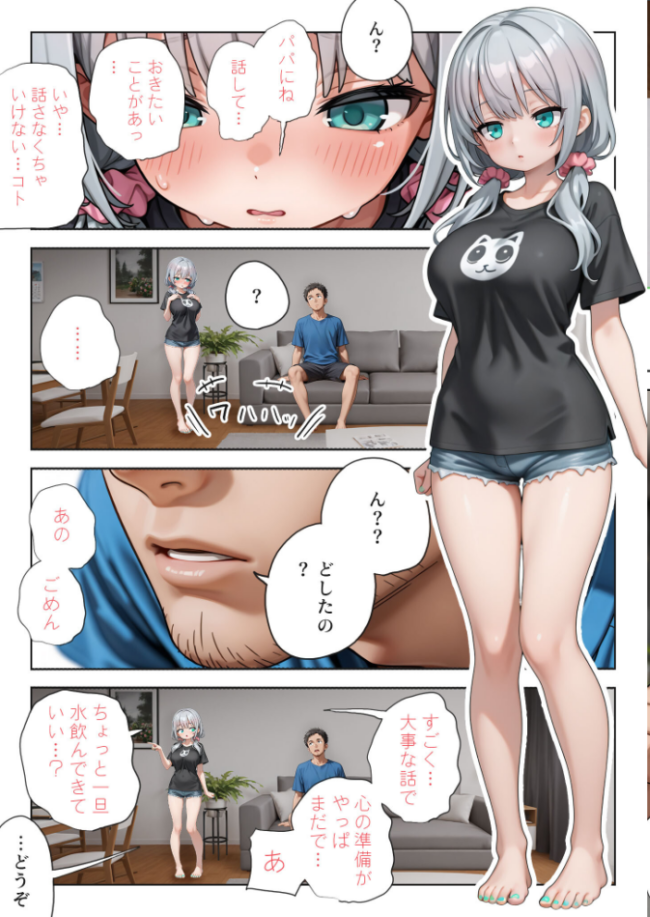 娘の告白 モザイク版 愛・筋肉博 あいラビ サンプル画像