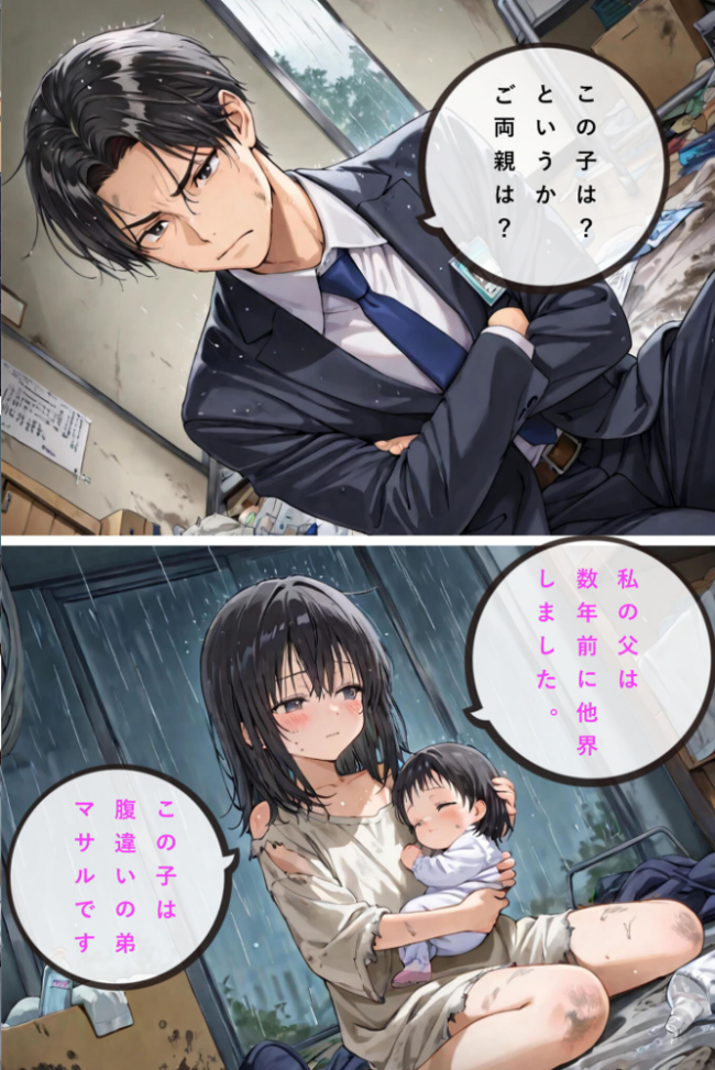 レ○プされていた少女を保護したら花嫁になった話 モザイク版 hentaiedge あいラビ サンプル画像