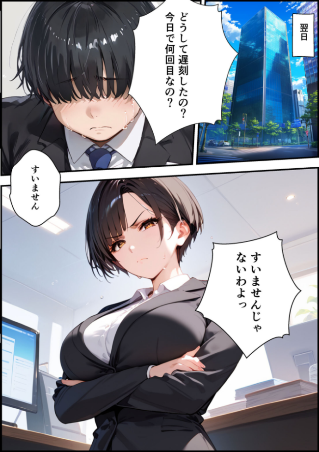 【全2作収録】女手ひとつでボクを育ててくれた自慢の母がボクを守るためにいじめっ子の女になる話 1&2 モザイク版 バベル太郎 あいラビ サンプル画像