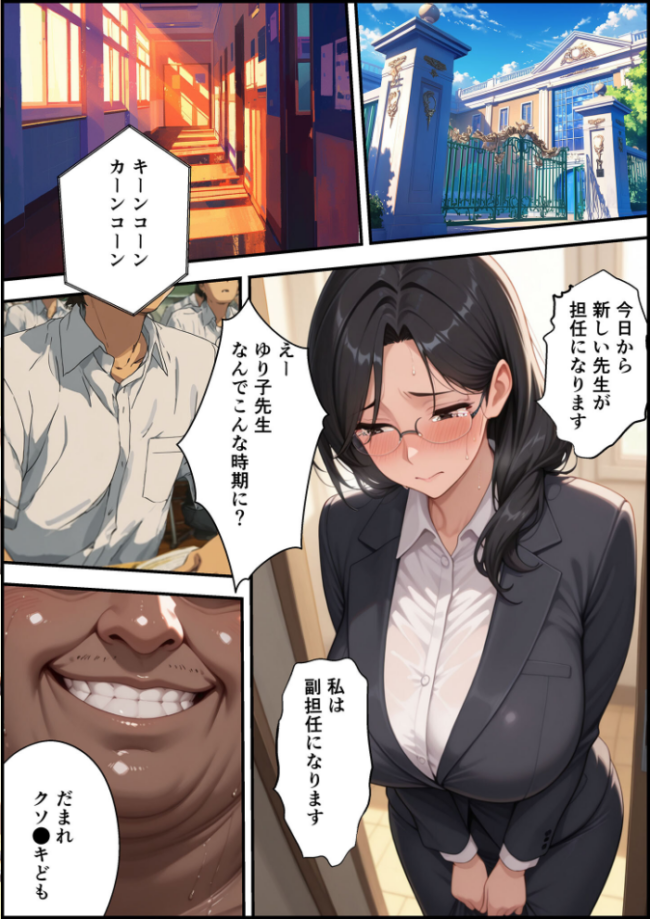 上級国民に支配された学園生徒会長が学園を守るため処女喪失ショーを行う話 モザイク版 バベル太郎 あいラビ サンプル画像