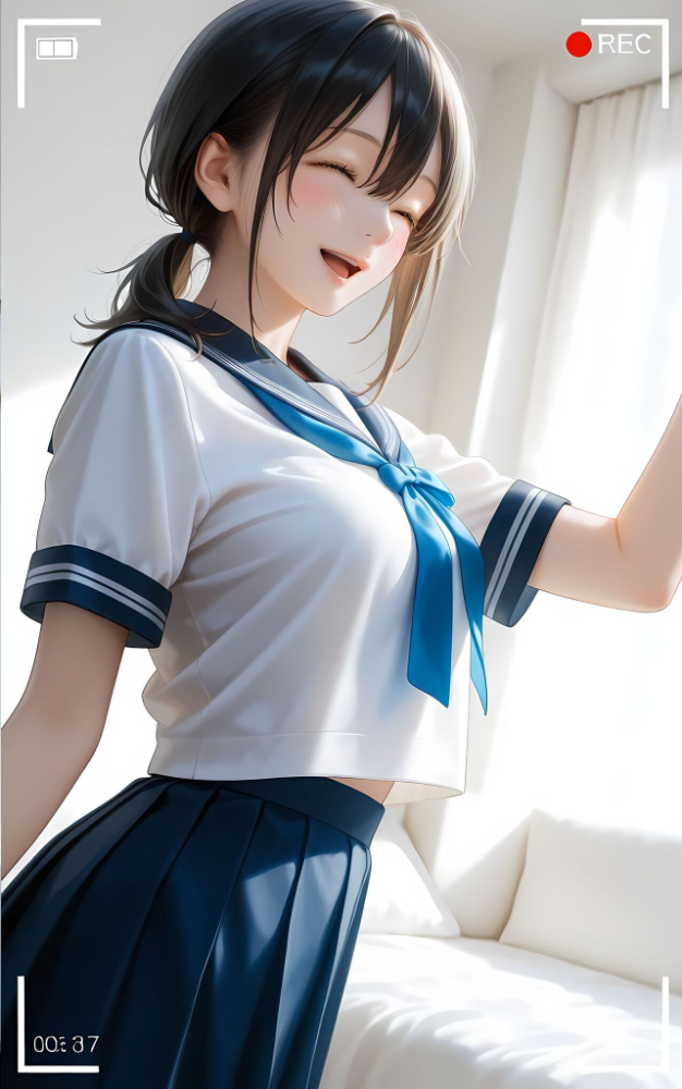 水着撮影会のはずが、いつのまにかおぢさんち〇ぽに沼る話1 モザイク版 メコ神 あいラビ サンプル画像