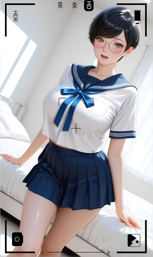 【純朴巨乳美●●パイ●リ編】水着撮影会のはずが、いつのまにかおぢさんち〇ぽに沼る話3 モザイク版 メコ神 あいラビ サンプル画像