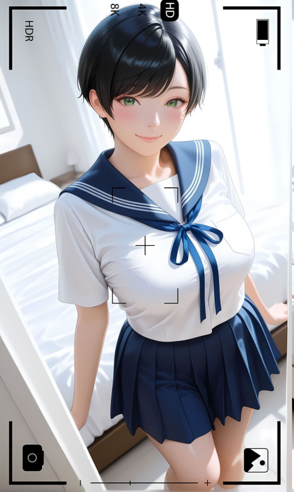 【純朴巨乳美●●パイ●リ編】水着撮影会のはずが、いつのまにかおぢさんち〇ぽに沼る話3 モザイク版 メコ神 あいラビ サンプル画像