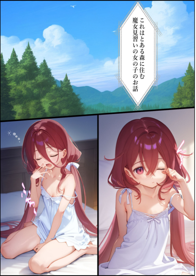 魔女見習いリベリーのお使い モザイク版 むほー地帯 あいラビ サンプル画像
