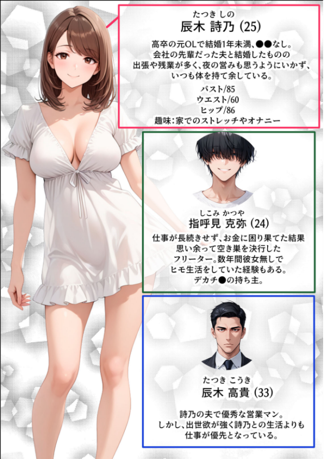 ただ空き巣に入っただけのはずが欲求不満な人妻を堕とすことになった話〜盗んだのは物ではなく躰でした〜 モザイク版 ラブ熟 あいラビ サンプル画像