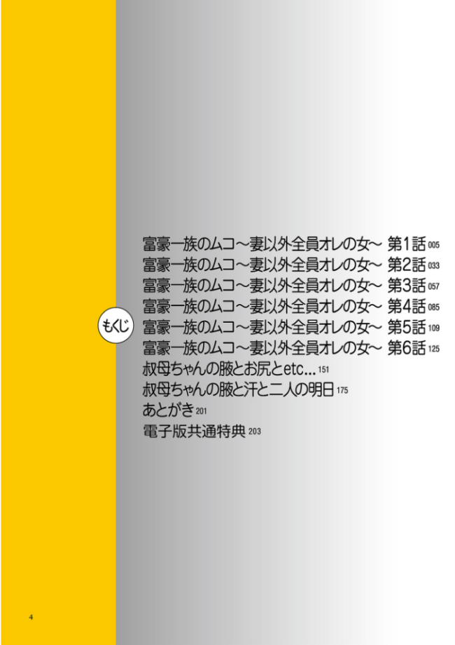 富豪一族のムコ〜妻以外全員オレの女〜【電子特装版】 江森うき サンプル画像