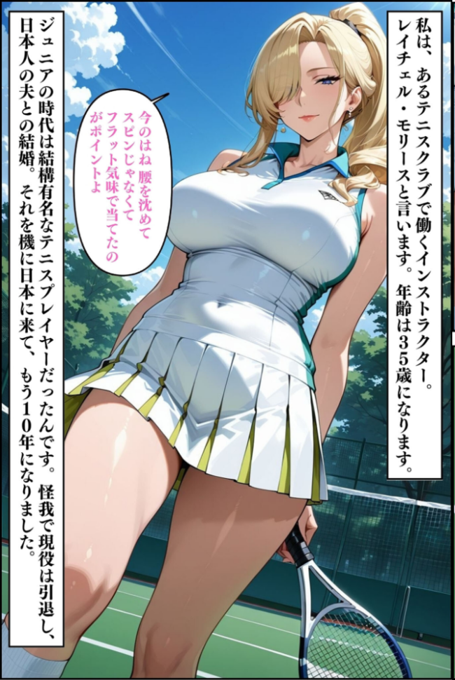 人妻ですが雌でした〜イきたくないのに醜顔アクメ テニスコーチが醜態晒した日〜 モザイク版 Uスタス あいラビ サンプル画像