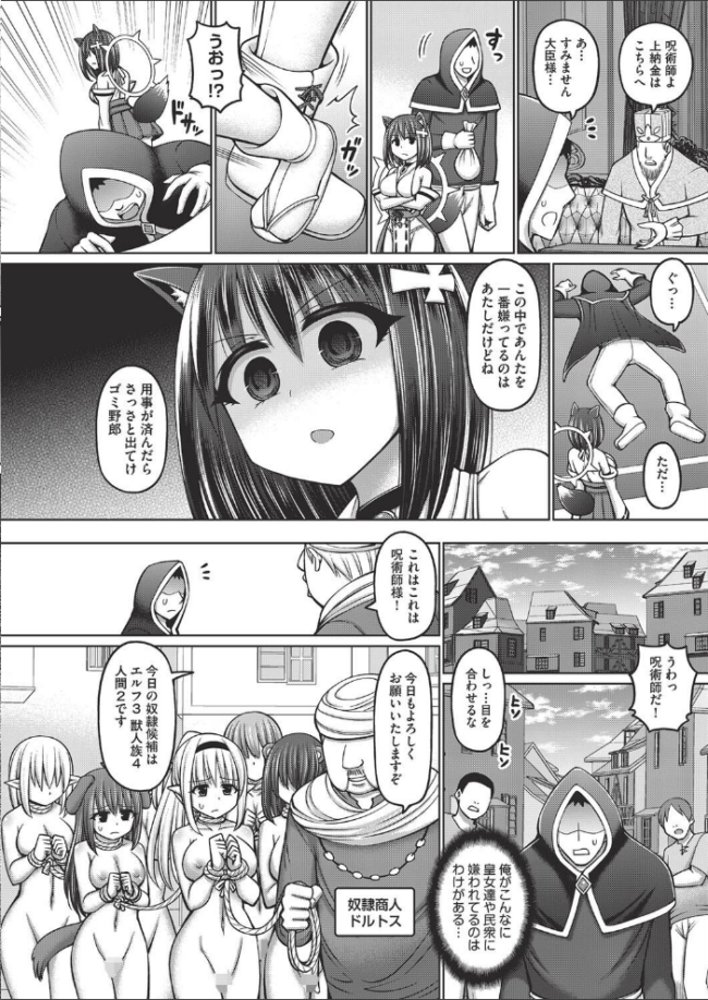 呪術師に転生したので皇女全員奴●にしてみた 橋村青樹 サンプル画像
