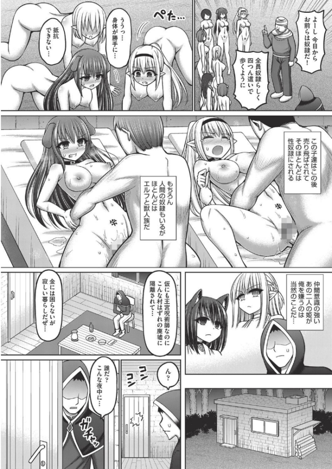 呪術師に転生したので皇女全員奴●にしてみた 橋村青樹 サンプル画像