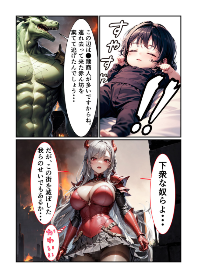 【全3作収録】魔王様はえっちがお好き 〜最強魔族の甘く淫らな夜の営み〜 モザイク版 IM あいラビ サンプル画像