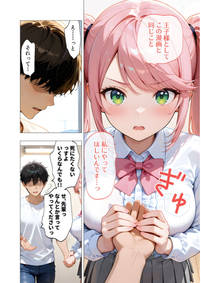 エロ漫画研究会!ヌキ・ラボへようこそ!第3話 我々ぺこり サンプル画像