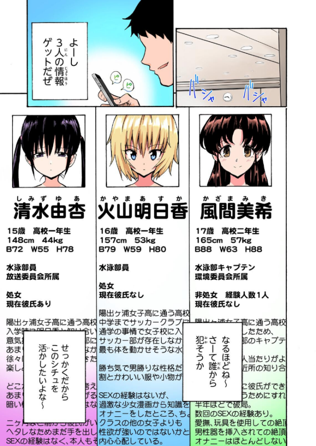 セックススマートフォン〜ハーレム学園総集編〜【フルカラー版】 銀曜ハル サンプル画像