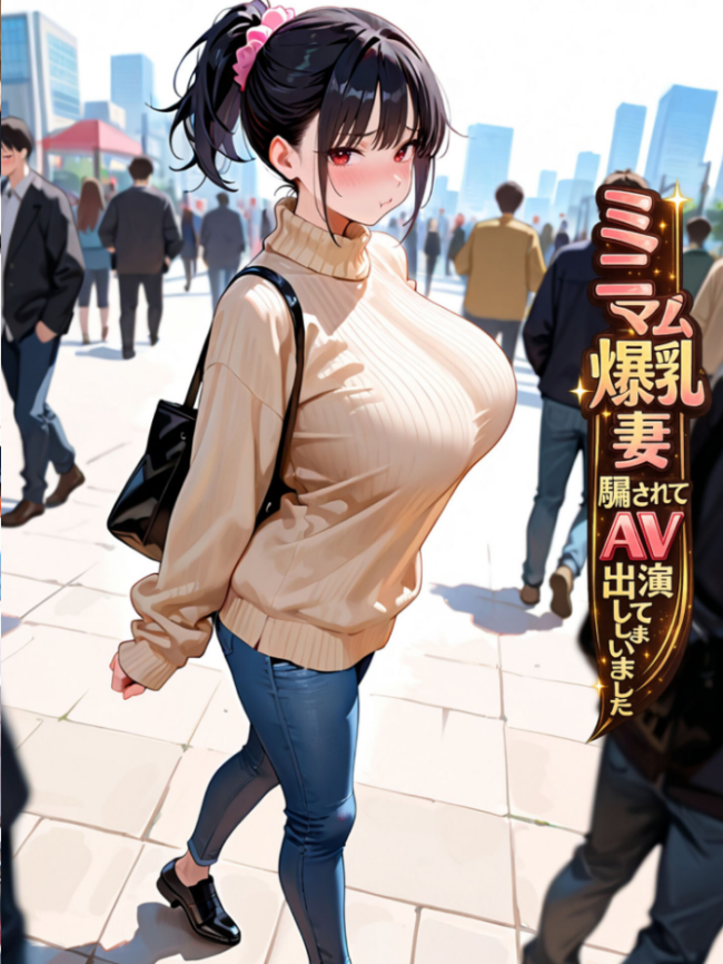 ミニマム爆乳妻〜騙されてAV出演してしまいました〜 モザイク版 bbの部屋 あいラビ サンプル画像