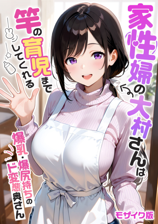 家性婦の大村さんは竿の育児までしてくれる 〜爆乳・爆尻持ちのド変態奥さん〜 モザイク版 我々ぺこり サンプル画像