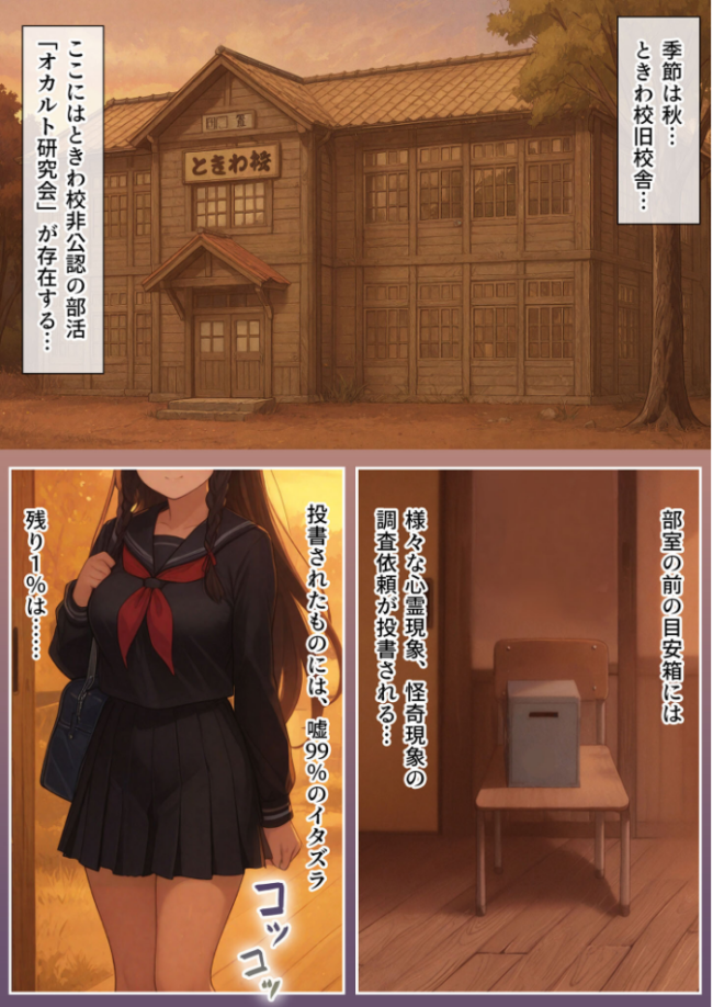 ときオカ!-ときわ校オカルト研究会-【イッて、逝って、行って、生きて】 モザイク版 にゃぷそでぃ あいラビ サンプル画像