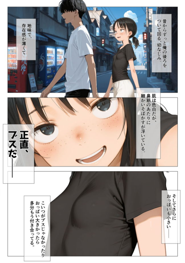 ちいぶす-おっぱい小さくてブスだけどいつでもヤレる幼馴染- モザイク版 kz あいラビ サンプル画像