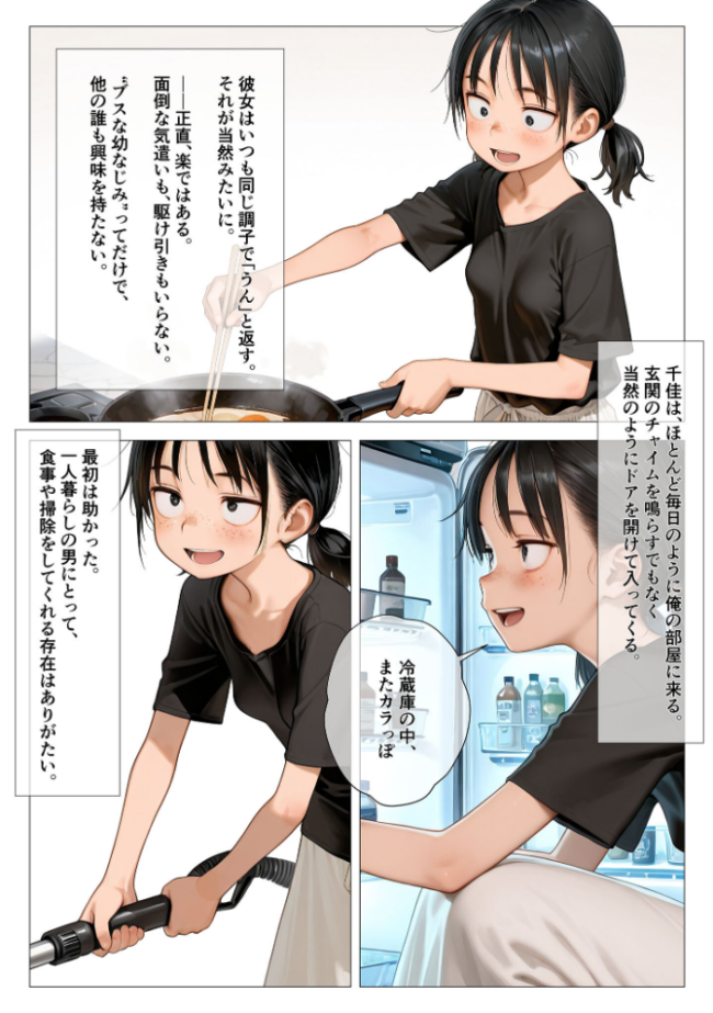 ちいぶす-おっぱい小さくてブスだけどいつでもヤレる幼馴染- モザイク版 kz あいラビ サンプル画像