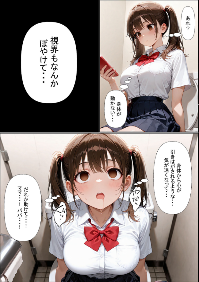 一方的な人生交換〜陰キャブサメンから クラス一の美●●に人生乗り換え〜 モザイク版 性転の空 あいラビ サンプル画像