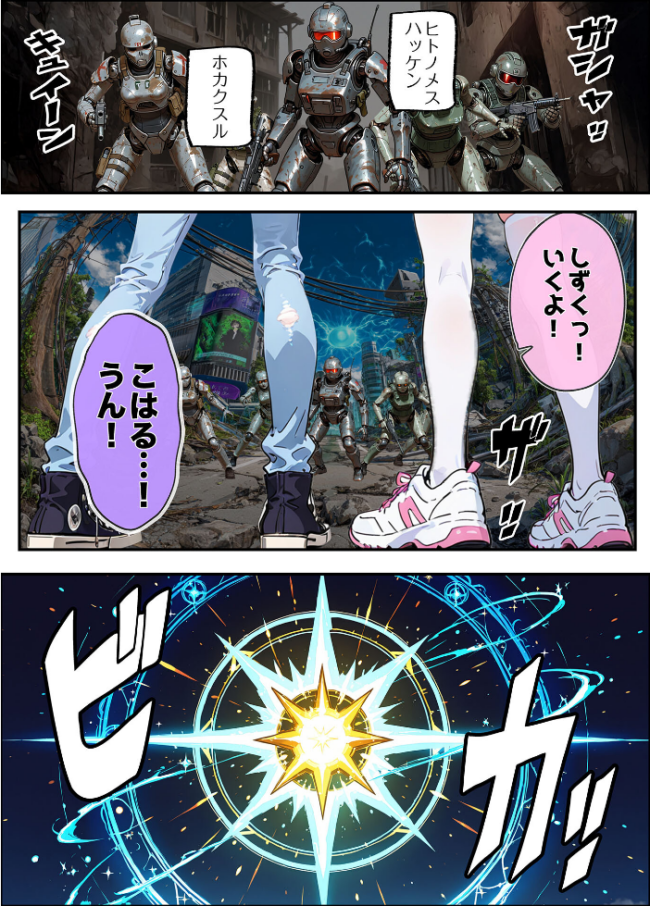 AIが支配する世界で人類を裏切った俺は正義の魔法少女をドスケベ●●する モザイク版 MTコミック もみむ あいラビ サンプル画像