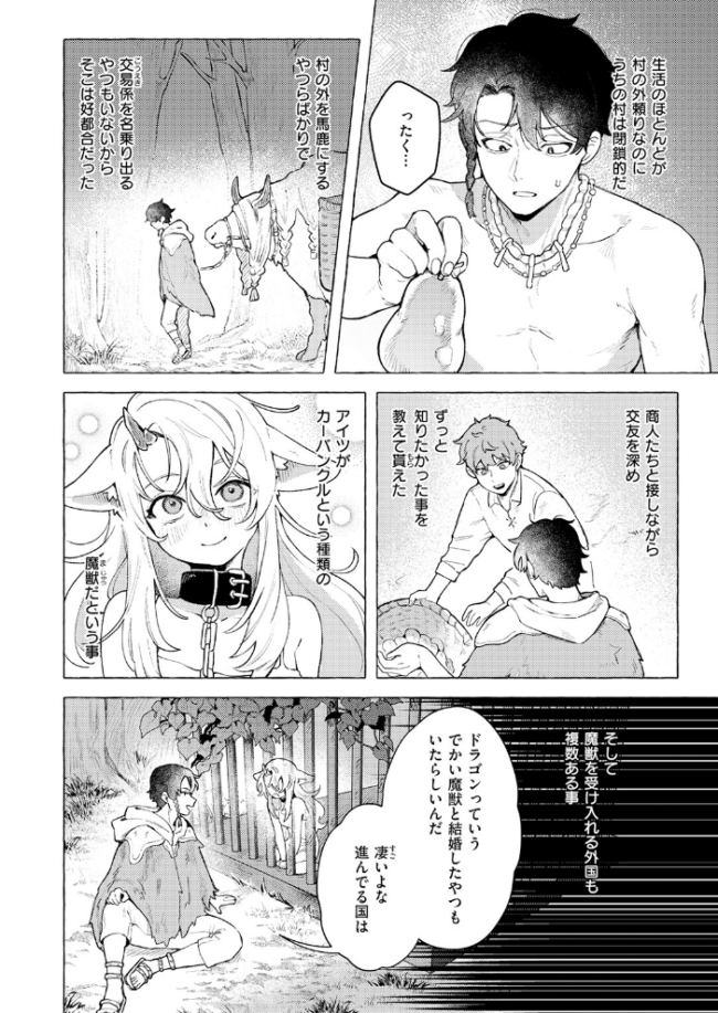 異類性交譚〜カーバンクルの場合〜 チロ田ろち サンプル画像