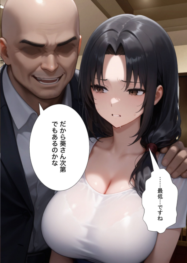 夫の上司に寝取られる37歳巨乳人妻の葵さん モザイク版 変態マジシャン あいラビ サンプル画像