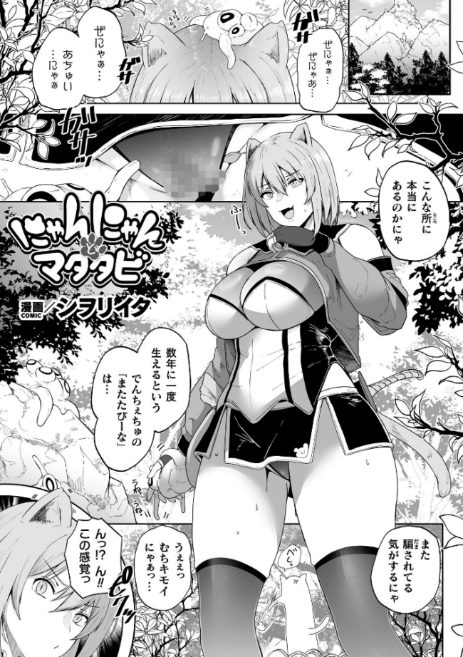 にゃんにゃんとマタタビ【単話】　エロ漫画 サンプル画像