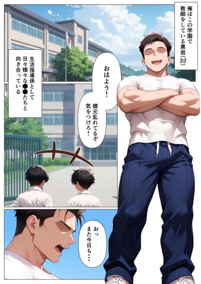 指導部屋は問題児エロかわギャルとのイチャラブ部屋になりました モザイク版 かのん絵師 あいラビ サンプル画像