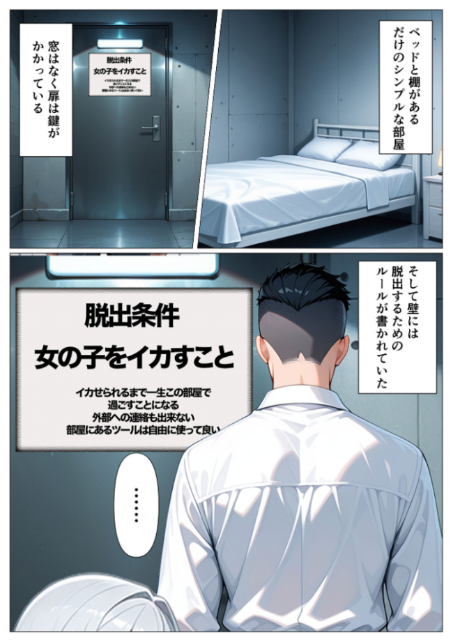 教え子のダウナーギャルをイかせないと出られない部屋 モザイク版 かのん絵師 あいラビ サンプル画像
