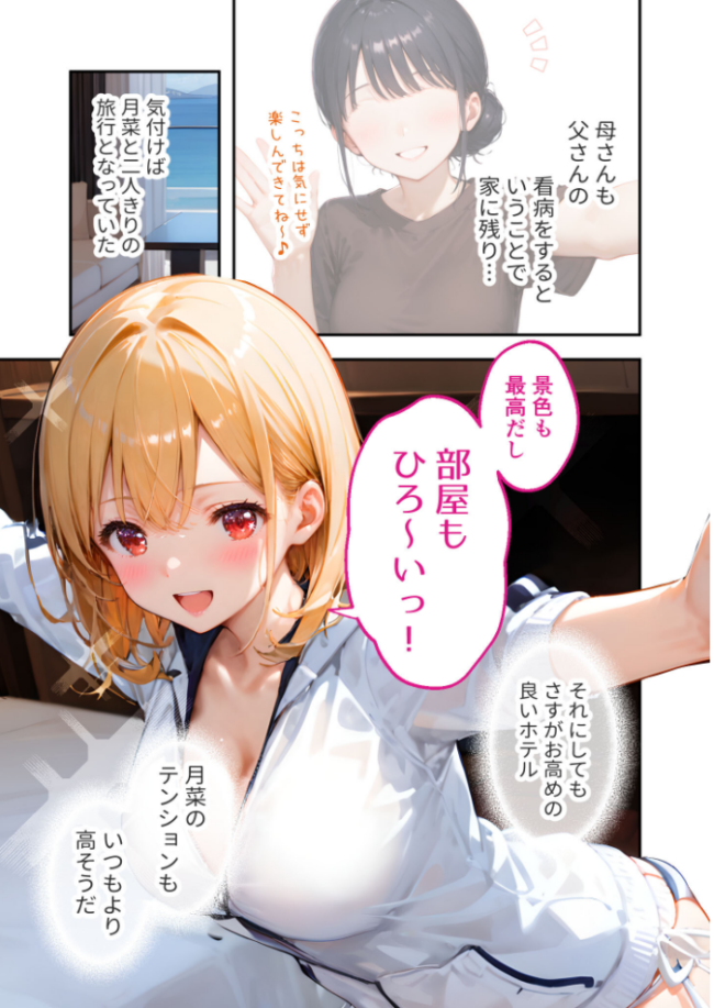 愛する義妹のえっちな罵倒 〜お義兄ちゃんのくっさぁいからヌルヌル水着で絞り上げ〜 モザイク版 エロ漫画 サンプル画像