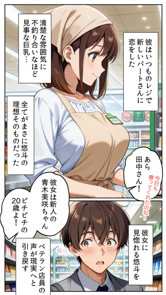 ●●を盛られた清楚な人妻パート(20)を寝取ったら禁断の関係が始まった話 モザイク版 とろとろコミック あいラビ サンプル画像