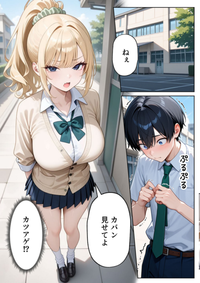 一途な幼馴染ギャルの誘惑セックス モザイク版 ぱにぱに あいラビ サンプル画像