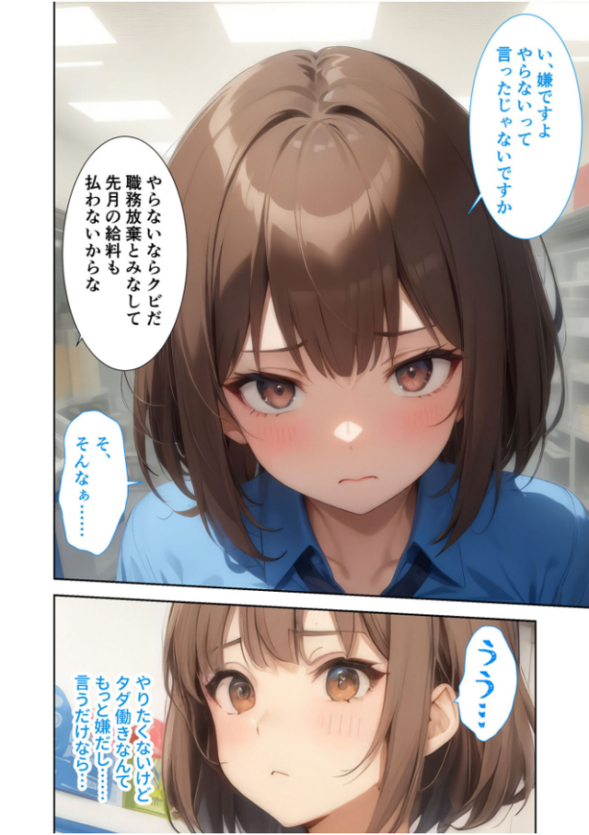 当店限定!セックス¥0サービス 〜めちゃかわ店員さん達との好き放題えっち〜 モザイク版 ねじれれん サンプル画像