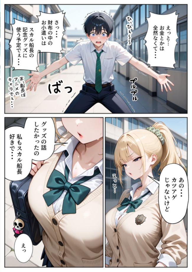 一途な幼馴染ギャルの誘惑セックス モザイク版 ぱにぱに あいラビ サンプル画像