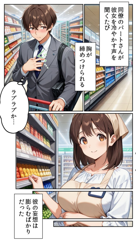 ●●を盛られた清楚な人妻パート(20)を寝取ったら禁断の関係が始まった話 モザイク版 とろとろコミック あいラビ サンプル画像