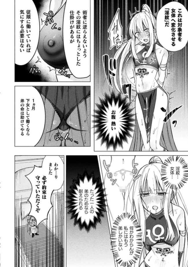 二次元コミックマガジン TS淫紋 メスの身体ってこんなにキモチイイんだVol.2 青羽そよぎ ベンジャミン 梨乃実 絶対やるもに 賀 サンプル画像